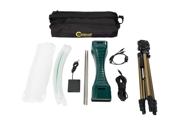 Caldwell Ballistic Precision Chronograph Premium Kit with Tripod for Shooting Indoor and Outdoor MPS/FPS Readings