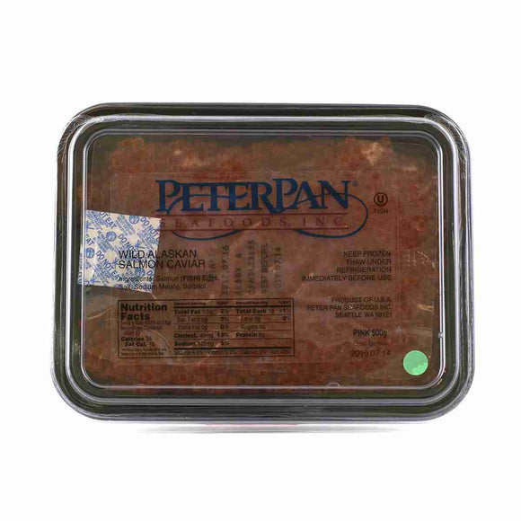Pink Salmon Caviar by Peter Pan 500 grams