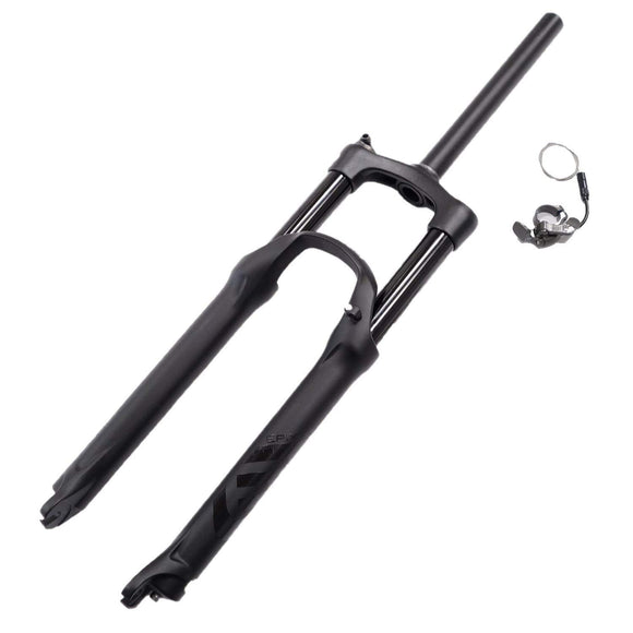 SR Suntour Epixon XC MTB Fork 27.5′ Travel 120mm w/Remote Lockout Air Spring QR 9mm Matte Black Retail Package
