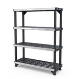 Fused Open 48" Shelf 4 Tier