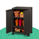 Rattan Wall and Base with Legs