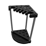 Corner Garden Tool Rack Black