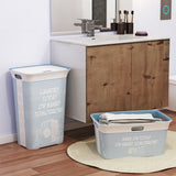 Chic Laundry Hamper Witty 60L with Lid