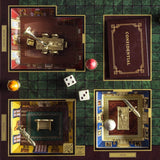 Clue Luxury Edition Board Game by Winning Solutions with Gold Foil-Stamped Board, Deluxe Storage Box and Accessories