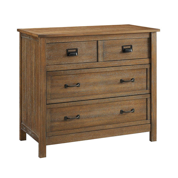 Baby Relax Hathaway 3-Drawer Dresser, Rustic Coffee