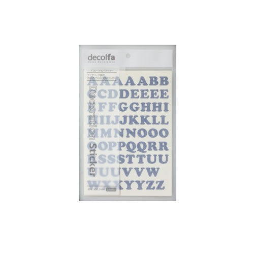 Alphabet Sticker Plain