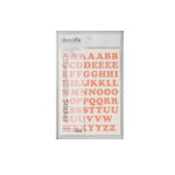 Alphabet Sticker Plain