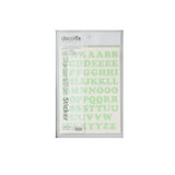 Alphabet Sticker Plain