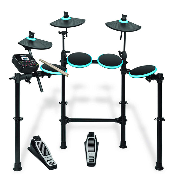 Alesis DM Lite Kit 5-Piece Electronic Drum Set with Collapsible 4-Post Rack