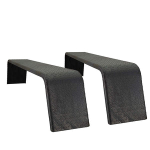 RecPro Steel 14 Gauge Diamond Tread Plate Tandem Axle Trailer Fenders 10′ x 72′ x 13′ | Made in America (2 Pack)