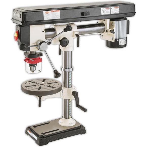SHOP FOX W1669 1/2-Horsepower Benchtop Radial Drill Press