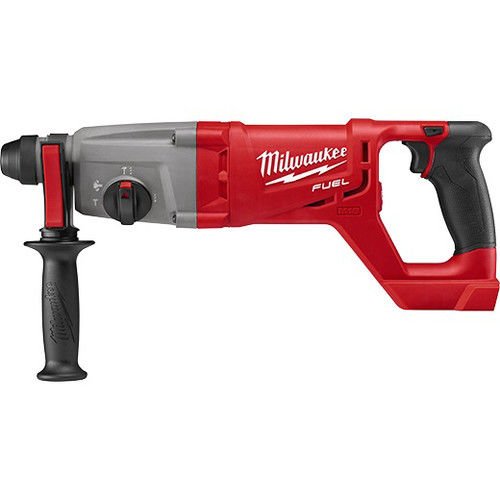 Milwaukee Electric Tool 2713-20 Milwaukee M18 Fuel 18V Lithium-Ion Brushless Cordless SDS Plus D-Handle Rotary Hammer, 1′, Bare Tool, Plastic, 17.63′ x 3.85′ x 6.61′