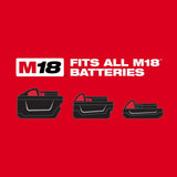 Milwaukee M18 FUEL 18-Volt Lithium-Ion Brushless Cordless Hedge Trimmer with 12 Ah and 8 Ah Batteries
