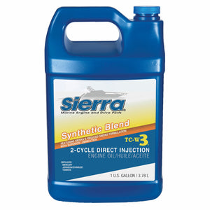 Sierra 18-9530-3 TC-W3 Synthetic Blend Direct Injection 2-Stroke Engine Oil – Gallon – 18-9530-3