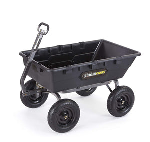 Gorilla Carts GOR10-16 Super Heavy Duty Poly Dump Cart 1500-lb Capacity