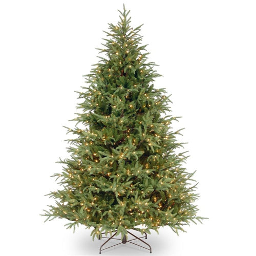 National Tree Company 7 ft. Feel Real Frasier Grande Hinged Tree with 800 Dual Color LED Lights
