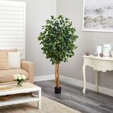 Nearly Natural 5 ft. High Indoor Ficus Tree
