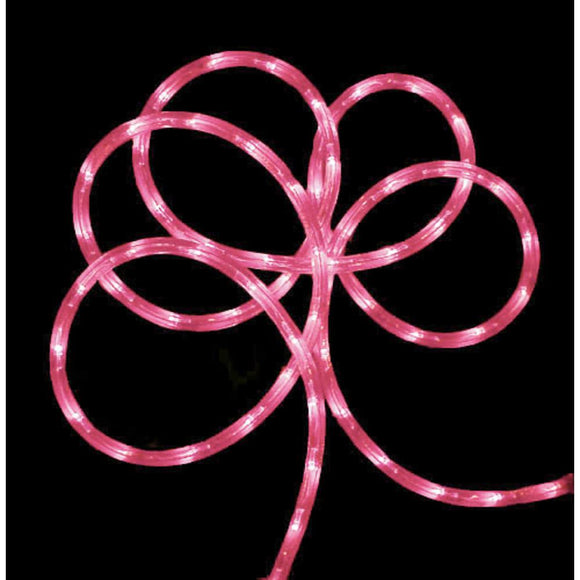 Northlight 18 ft. 108-Light Pink Indoor/Outdoor LED Christmas Rope Lights
