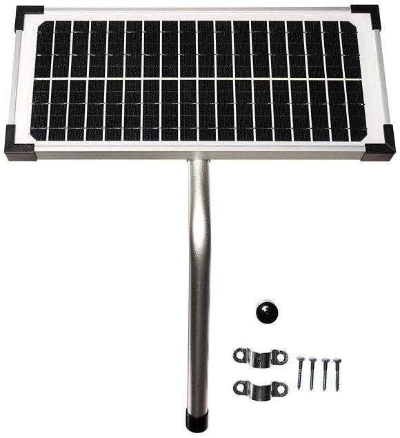 10 Watt Solar Panel Kit (FM123) for Mighty Mule Automatic Gate Openers