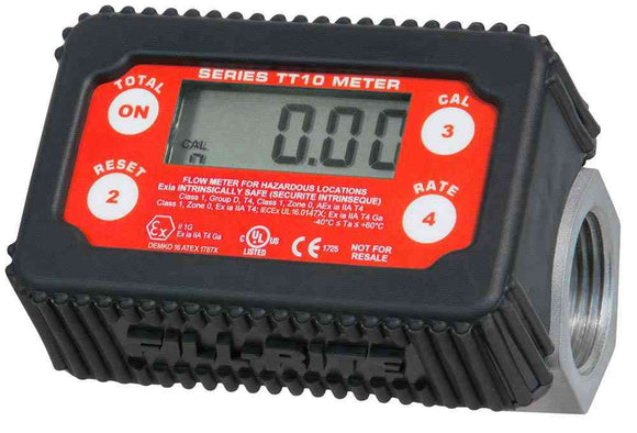 Fill-Rite TT10AN 2-35 GPM Inline Digital Turbine Fuel Meter