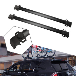 ALAVENTE Roof Rack Cross Bars System Compatible for Jeep Compass 2011 2012 2013 2014 2015 2016 (Black)