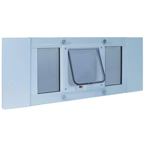 Ideal Pet Products Aluminum Sash Window Pet Door
