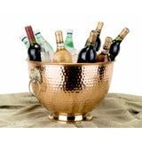 Old Dutch 5 gal. Decor Copper Lion’s Head Beverage Cooler