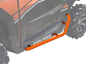 SuperATV Heavy Duty Nerf Bars/Rock Sliders/Tree Kickers for Polaris General 1000 (2016+) – Orange