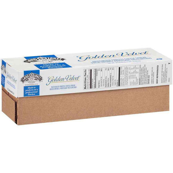 Land O Lakes Golden Velvet Yellow Cheese – Spread 5 Pound – 6 per case.