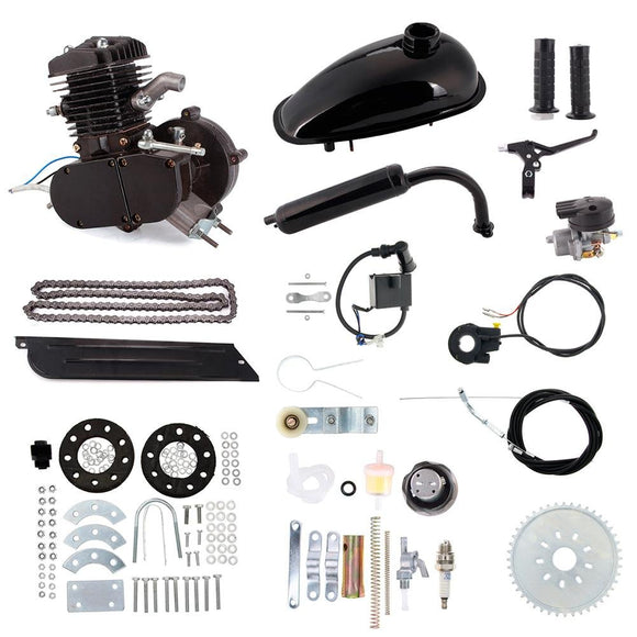 Niome 80cc 2-Stroke Bicycle Gasoline Engine Air-Cooled Motor Kit for Motorized Bicycle Push Bike