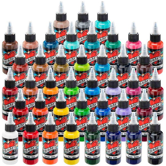 Millennium Mom’s Tattoo Ink – 41 Color Set – 1/2 oz