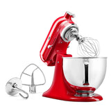 KitchenAid 100-Year Limited Edition Queen of Hearts 5 Qt. 10-Speed Passion Red Stand Mixer