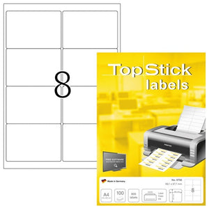 Top Stick Labels 99.1 x 67.7mm (8758)