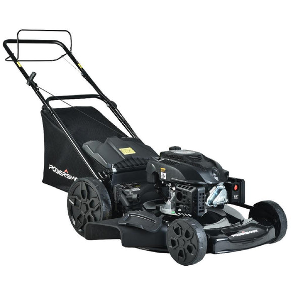 PowerSmart 22 in. 3-in-1 200cc Gas Walk Behind Self Propelled Lawn Mower