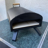 Premium 3-in-1 Charcoal Wood-Fired And Gas Portable Outdoor Pizza Oven