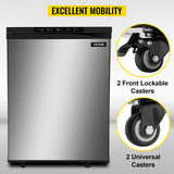Premium Full Size Double Tap Kegerator Dispenser Refrigerator