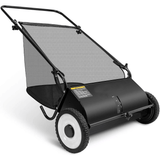 Professional Push Lawn Sweeper 26” Yard Leaf Sweeper