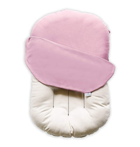 Snuggle Me Organic | Patented Sensory Lounger for Baby | Organic Cotton, Virgin Fiberfill | Bloom