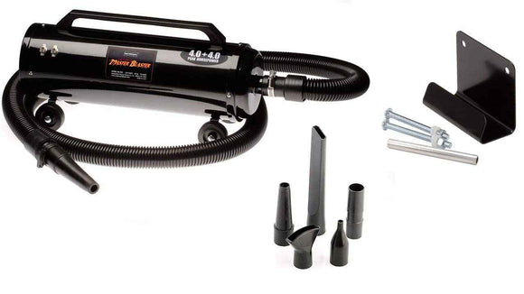 Metro Vac MB-3CD Air Force Master Blaster 8-HP Car & Motorcycle Dryer Bundle with Wall Mount Bracket