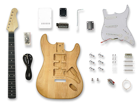 Electric Guitar Kits for Stratcaster Style Guitar American Alder Body