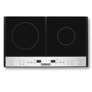 Cuisinart ICT-60 Double Induction Cooktop, Black