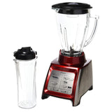 Oster Designed for Life 48 oz. 7 Speed Red Blender with Smoothie Cup