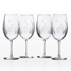 Rolf Glass Heron 18 oz. All-Purpose Wine Glass (Set of 4)