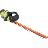 RYOBI ONE+ Lithium+ 22 in. 18-Volt Lithium-Ion Cordless Hedge Trimmer – 1.5 Ah Battery and Charger Included