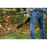 RYOBI Reconditioned ONE+ 100 MPH 280 CFM 18-Volt Lithium-Ion Cordless Leaf Blower – 4.0 Ah Battery and Charger Included