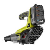 RYOBI Reconditioned ONE+ 100 MPH 280 CFM 18-Volt Lithium-Ion Cordless Leaf Blower – 4.0 Ah Battery and Charger Included