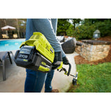 RYOBI 40-Volt Lithium-Ion Cordless Attachment Capable Trimmer/Edger – 4.0 Ah Battery and Charger Included