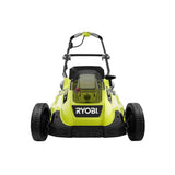 RYOBI 16 in. One+ 18-Volt Lithium-Ion Hybrid Walk Behind Push Lawn Mower – Two 4.0 Ah Batteries/Charger Included
