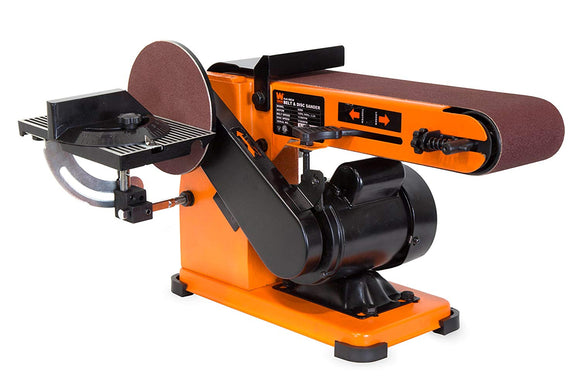 WEN 6500 4 x 36-Inch Belt and 6-Inch Disc Sander with Steel Base