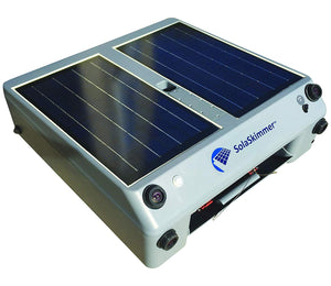 SolaSkimmer Pool Skimmer Solar-Powered Robotic Cleaner That Automatically Removes Leaves and Debris to Effortlessly Clean Your Swimming Pool, Hot Tub or Spa, Runs on Pure Solar Energy